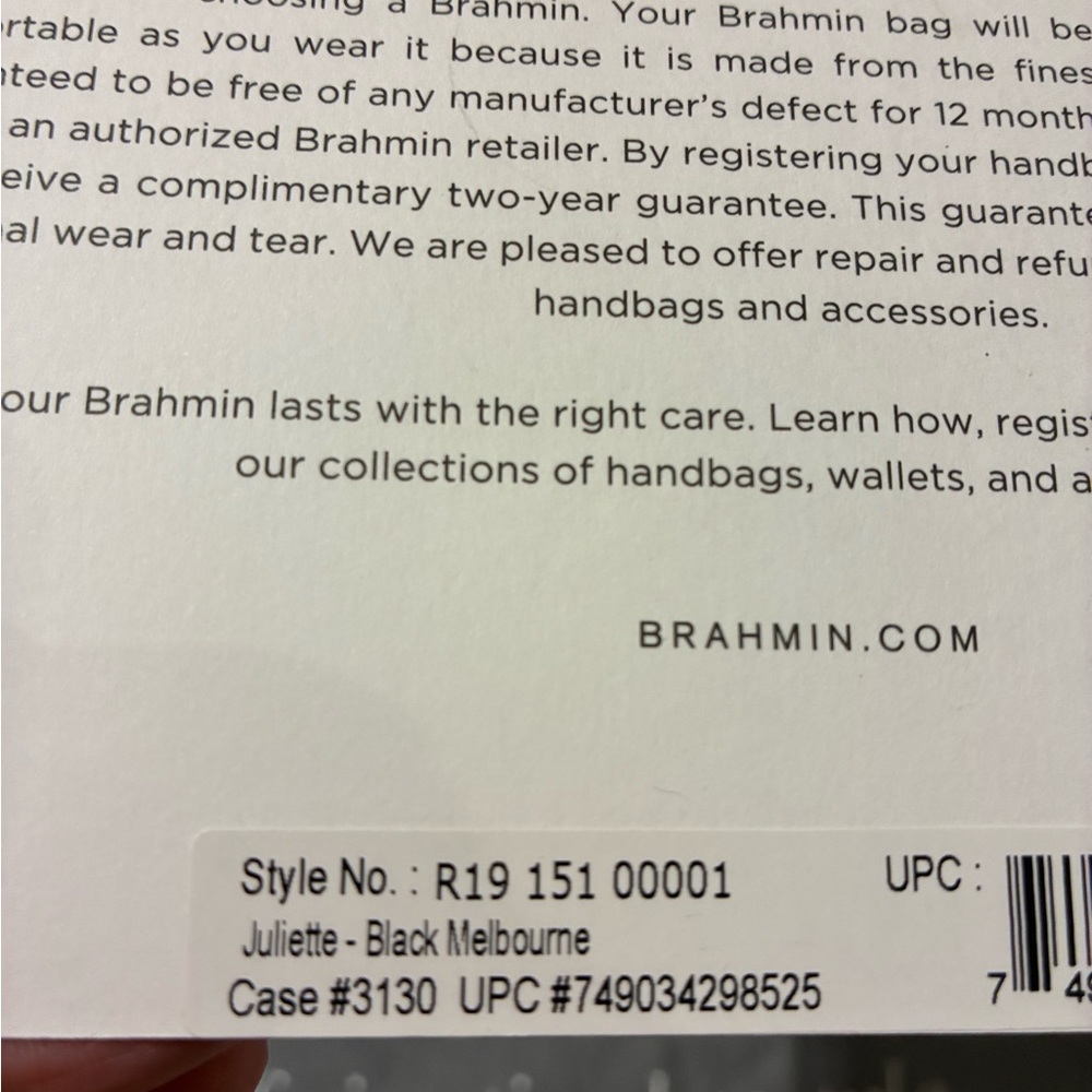 Brahmin Black Crocodile Pattern Shoulder Bag - image 8